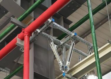 柳州该抗震支架的整体式支吊架结构协调性好